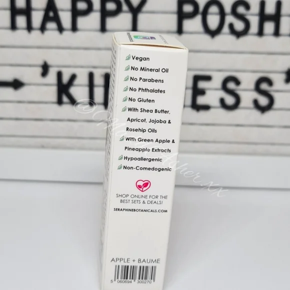 Seraphine Botanicals: Apple + Baume Glow Lip Mask -BNIB! - Picture 6 of 12